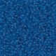 Miyuki delica kralen 15/0 - Matted transparent capri blue DBS-768